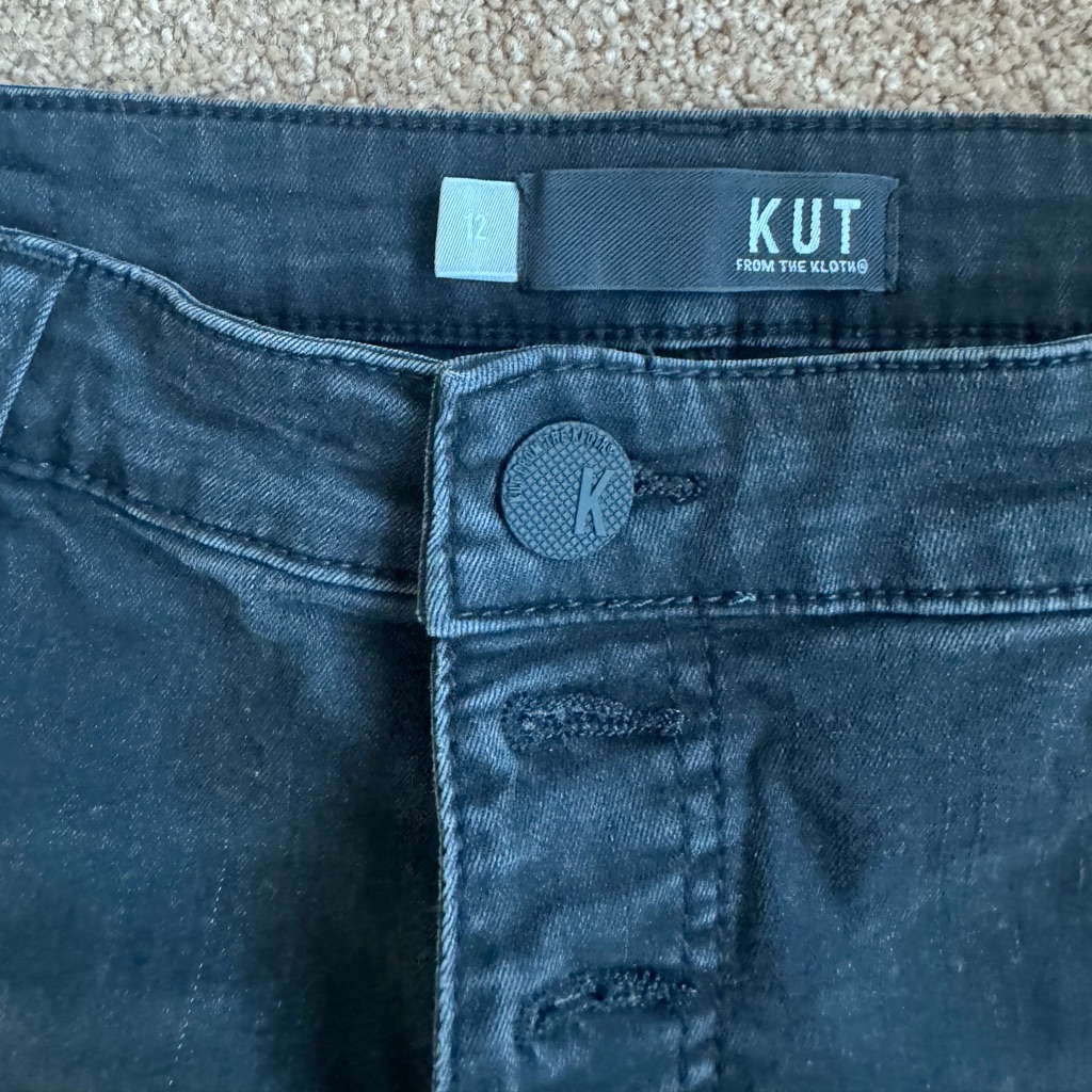 Kut From The Kloth Button Fly Denim